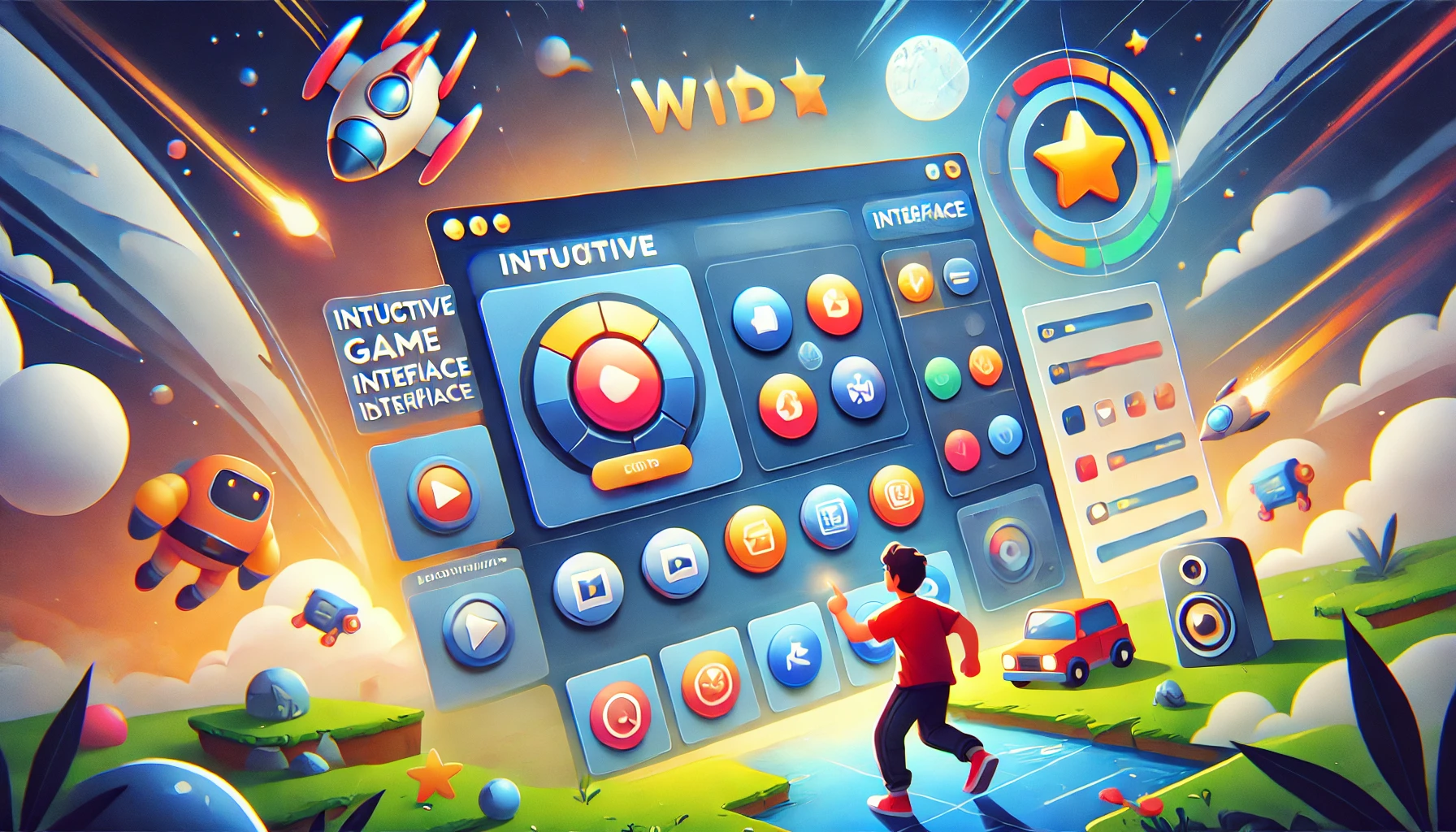 Intuitive interfaces for games from Yxorli